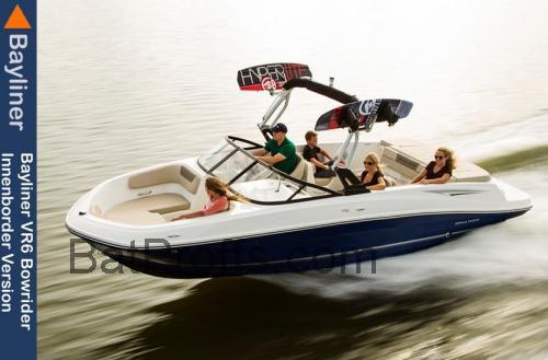 Bayliner VR6 Bowrider tekniska specifikationer och recensioner